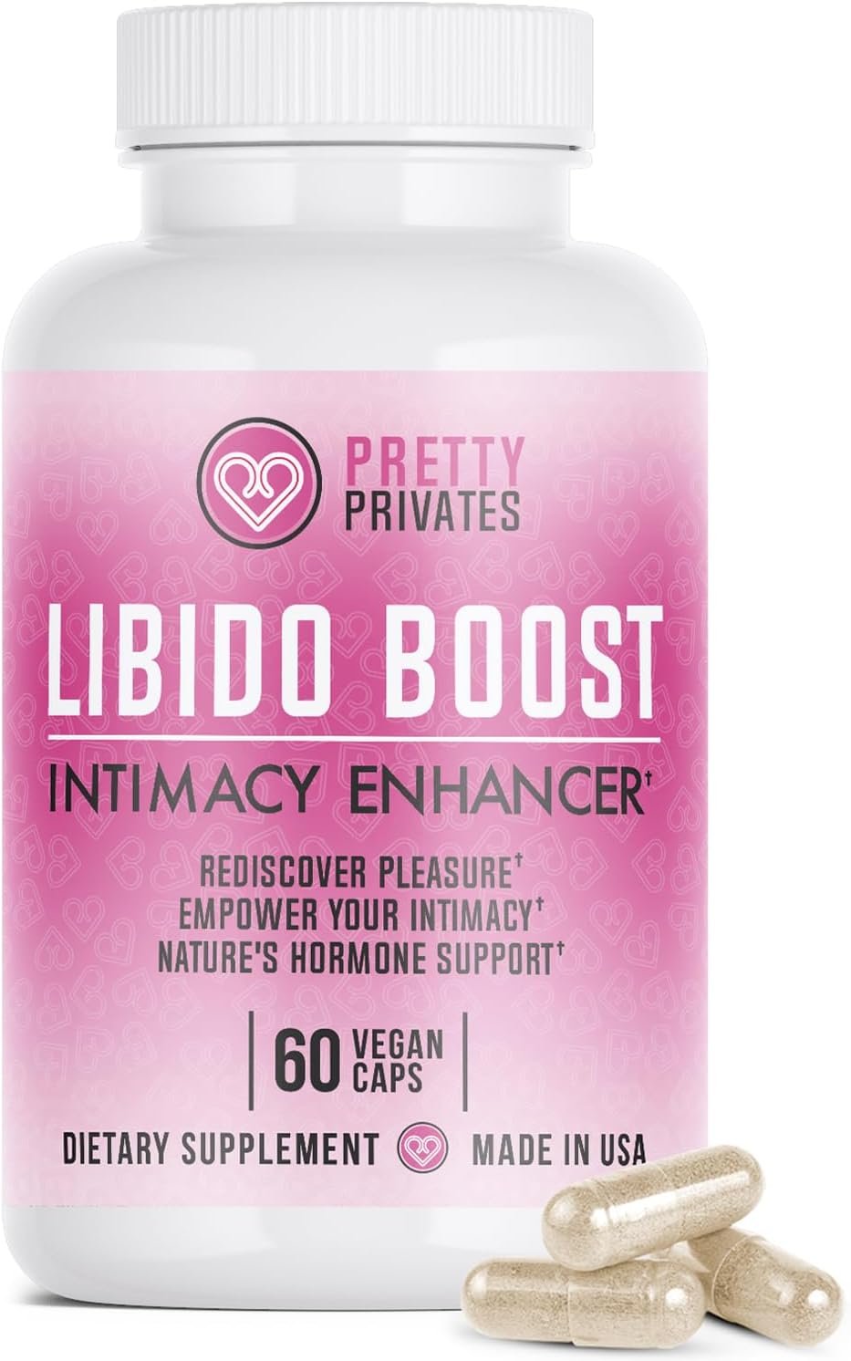Pretty Privates Female Libido Booster for Women - Fast-Acting Mood Booster & Energy Support, Natural Formula to Enhance Your Libido - Womens libido Booster