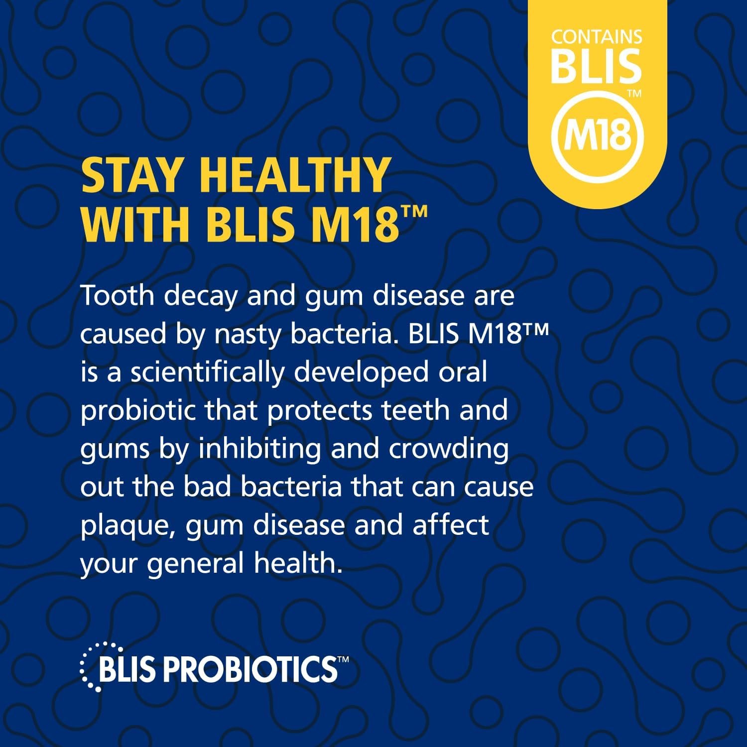 BLIS Teeth & Gums Oral Probiotics for Mouth M18 Formula Available, 2.5 Billion Cfu - Mouth Probiotic for Tooth and Gum Health, Adults and Kids - Sugar-Free Lozenges, 30 Day Supply - Image 6