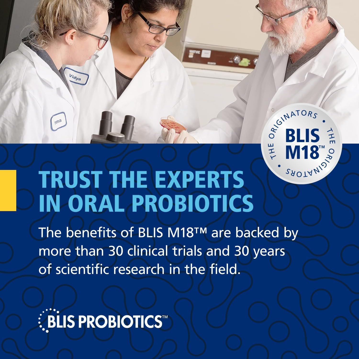 BLIS Teeth & Gums Oral Probiotics for Mouth M18 Formula Available, 2.5 Billion Cfu - Mouth Probiotic for Tooth and Gum Health, Adults and Kids - Sugar-Free Lozenges, 30 Day Supply - Image 5