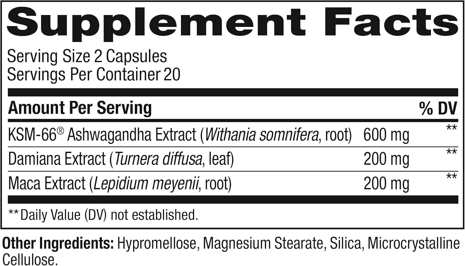 OLLY Lovin Libido Capsules, Boost Desire With Ashwagandha, Maca & Damiana, Vegetarian, Supplement for Women, 20 Day Supply - 40 Count - Image 6