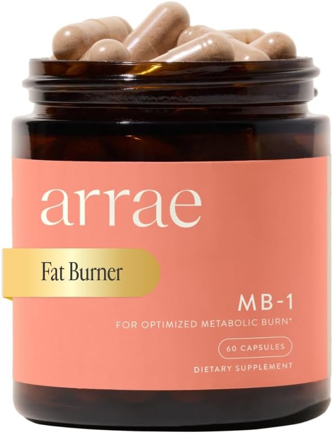 Arrae MB-1, Natural Dietary Supplement, Control Appetite, Increase Energy, Support Healthy Metabolism, 60 Capsules