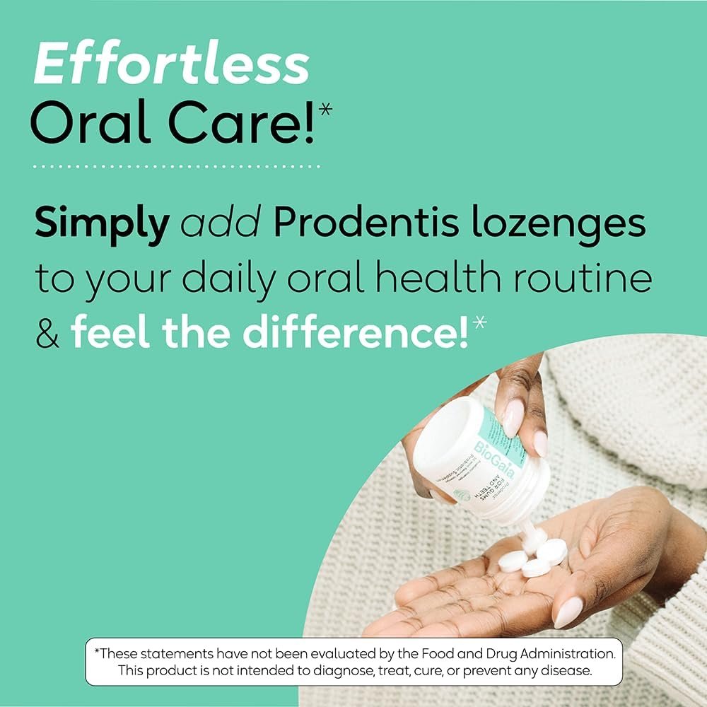 BioGaia Prodentis 3-Pack | Dental Probiotic Lozenges | Promote Healthy Gums & Teeth | Defend Against Dental Problems | Replenish Oral Microbiome | Improve Oral Health | Mint Flavor | 90 Day Supply - Image 7