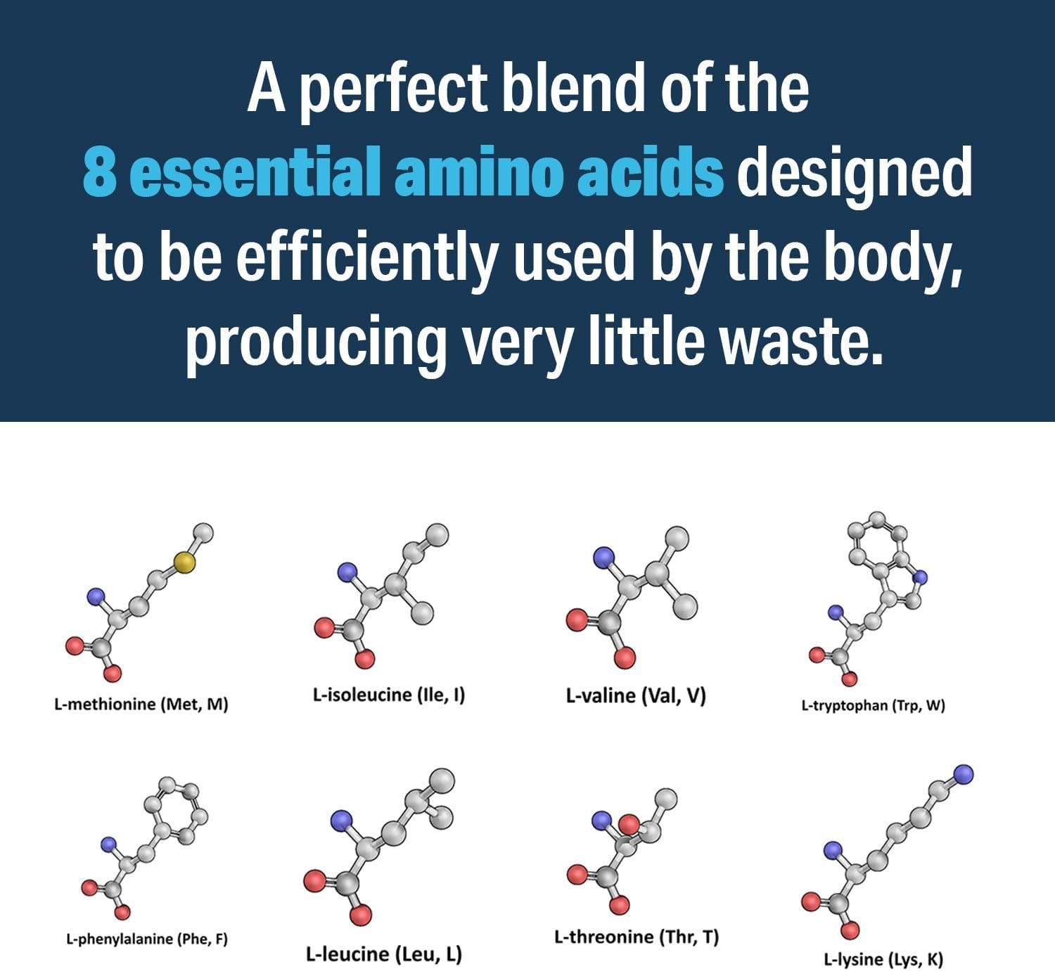 – Advanced Amino Formula Tablets, Amino Acid Supplement, Build Muscle, Post Workout Recovery, Energy, Stamina, Non-GMO, Gluten Free, Dairy Free, Vegan (150 Tablets) - Image 3