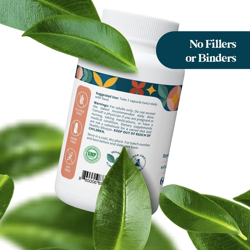 Pattern Wellness Maca Root for Men & Women - 10,000mg - Natural Mood & Wellness Enhancer - Unique Optimum Blend for Fertility, Reproductive & Whole Body Health - 60 Vegan Capsules - Image 10