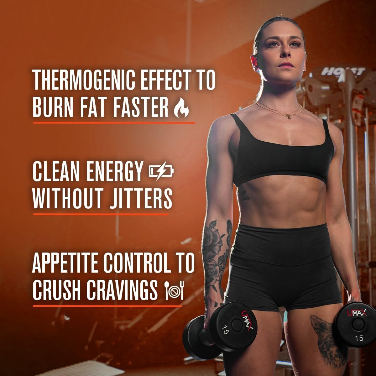 Jacked Factory Burn-XT Clinically Studied Fat Burner & Weight Loss Supplement - Appetite Suppressant & Energy Booster - with Acetyl L-Carnitine, Green Tea Extract and More - 60 Natural Diet Pills - Image 3
