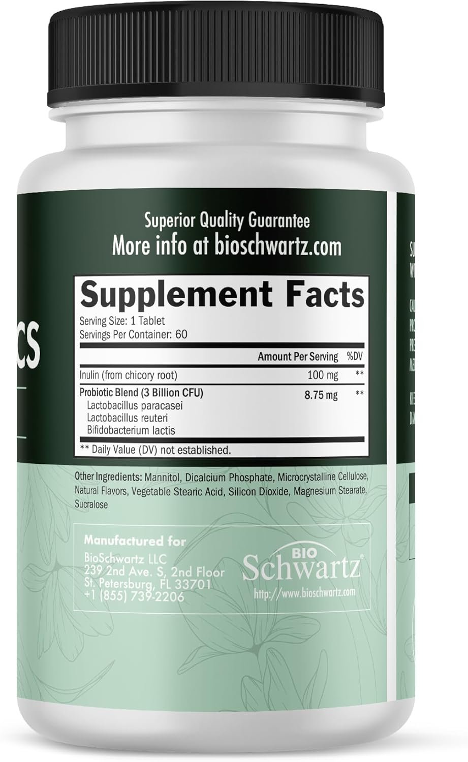 Oral Probiotics Supplement with Prebiotics - Supports Healthy Teeth Gums Mouth and Fresh Odorless Breath for Adults - Strawberry Flavored Chewable Dental Probiotic (60 Tablets, 60 Day Supply) - Image 6