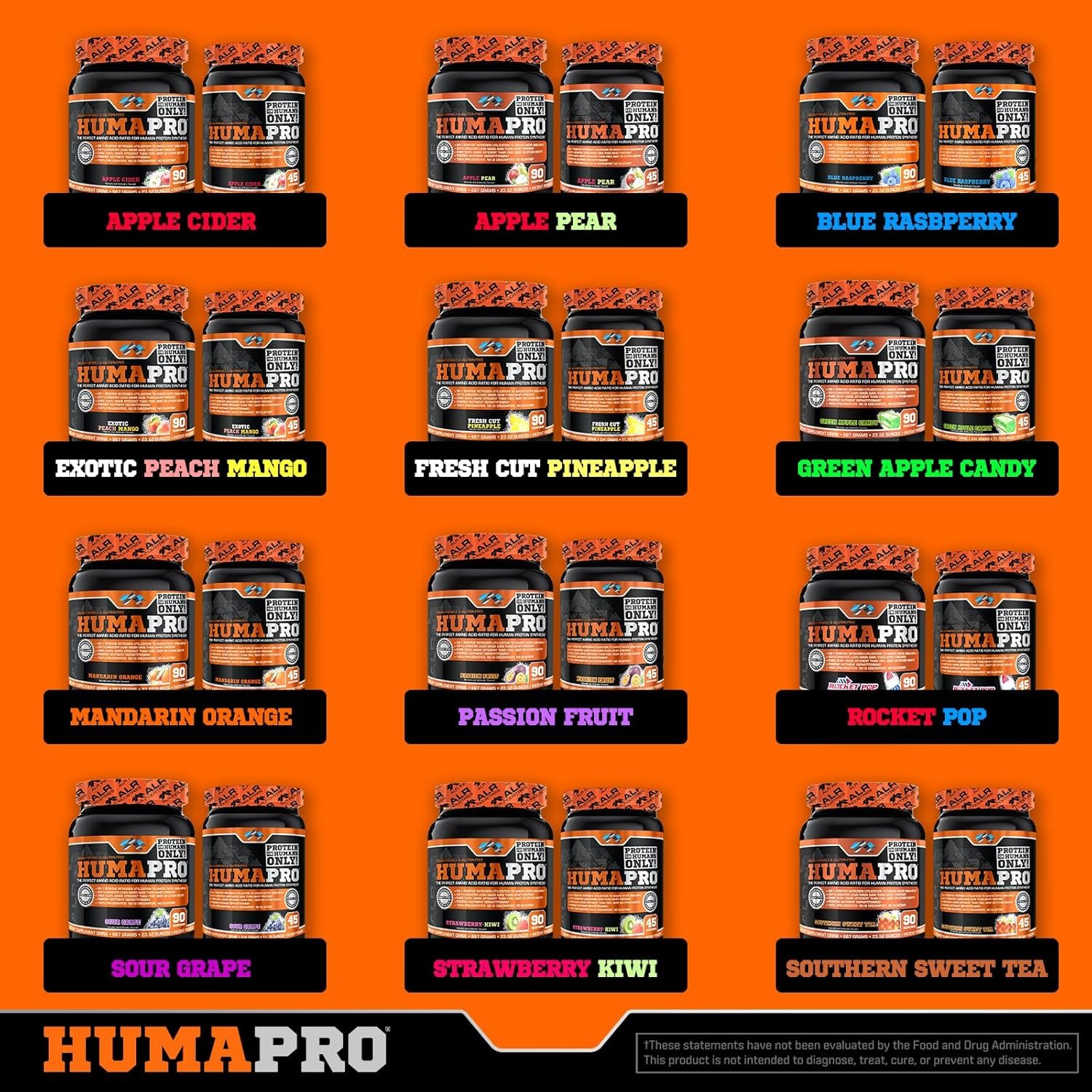 Humapro Tablets | Amino Acids Protein Matrix for Humans | 99% Utilization for Lean Muscle | Vegan, Gluten Free | 450 Tablets / 90 Servings - Image 6