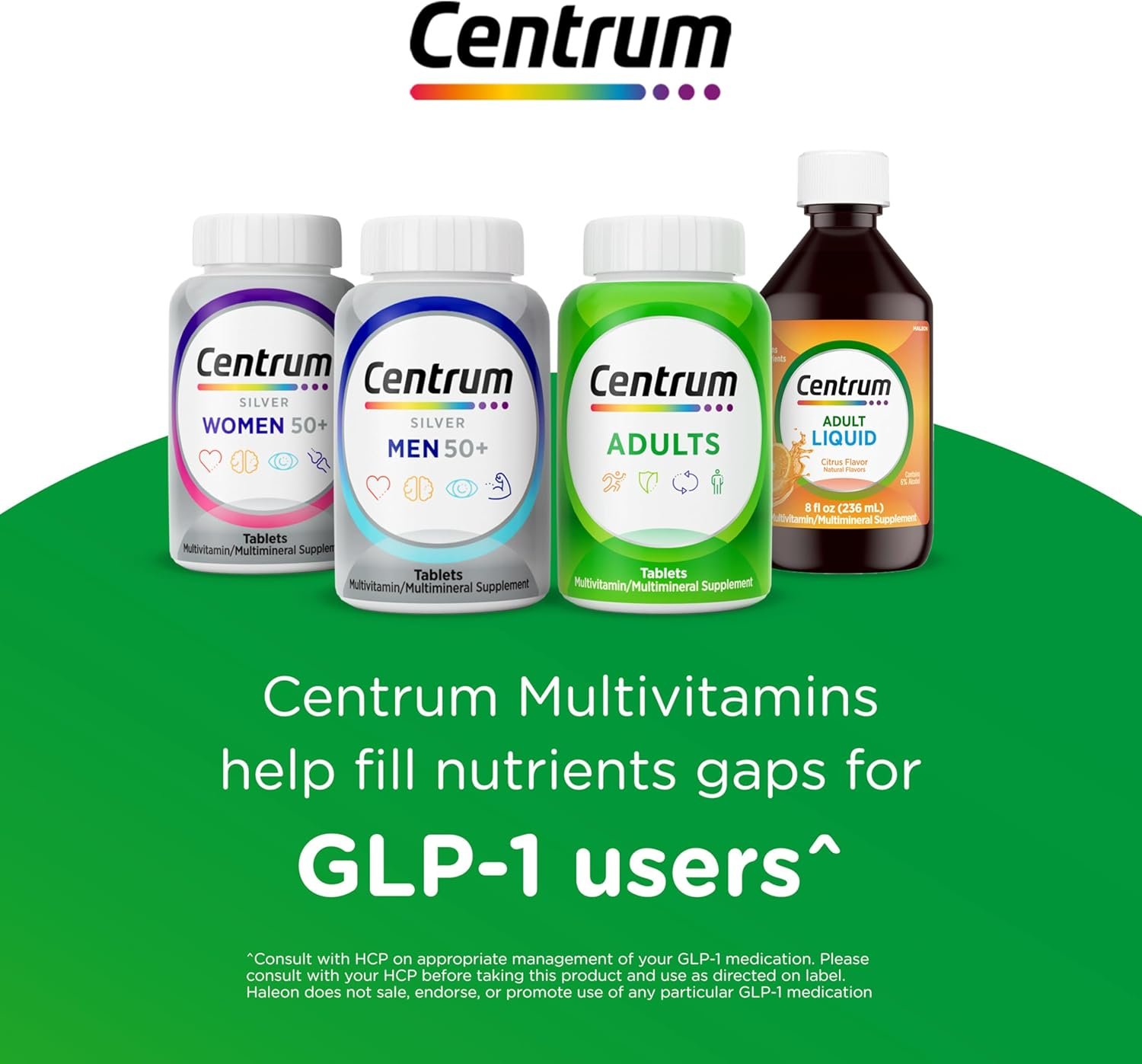 Centrum Minis Silver Women's Multivitamin for Women 50 Plus, Multimineral Supplement with Vitamin D3, B Vitamins, Non-GMO Ingredients, Supports Memory and Cognition in Older Adults - 280 Ct - Image 13