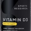 Sports Research Vitamin D3 5000iu (125mc... Sports Research Vitamin D3 5000iu (125mc...