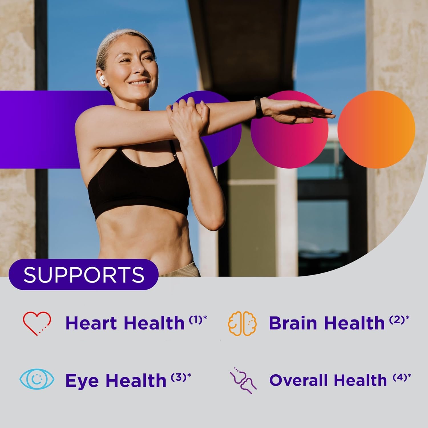 Centrum Minis Silver Women's Multivitamin for Women 50 Plus, Multimineral Supplement with Vitamin D3, B Vitamins, Non-GMO Ingredients, Supports Memory and Cognition in Older Adults - 280 Ct - Image 3