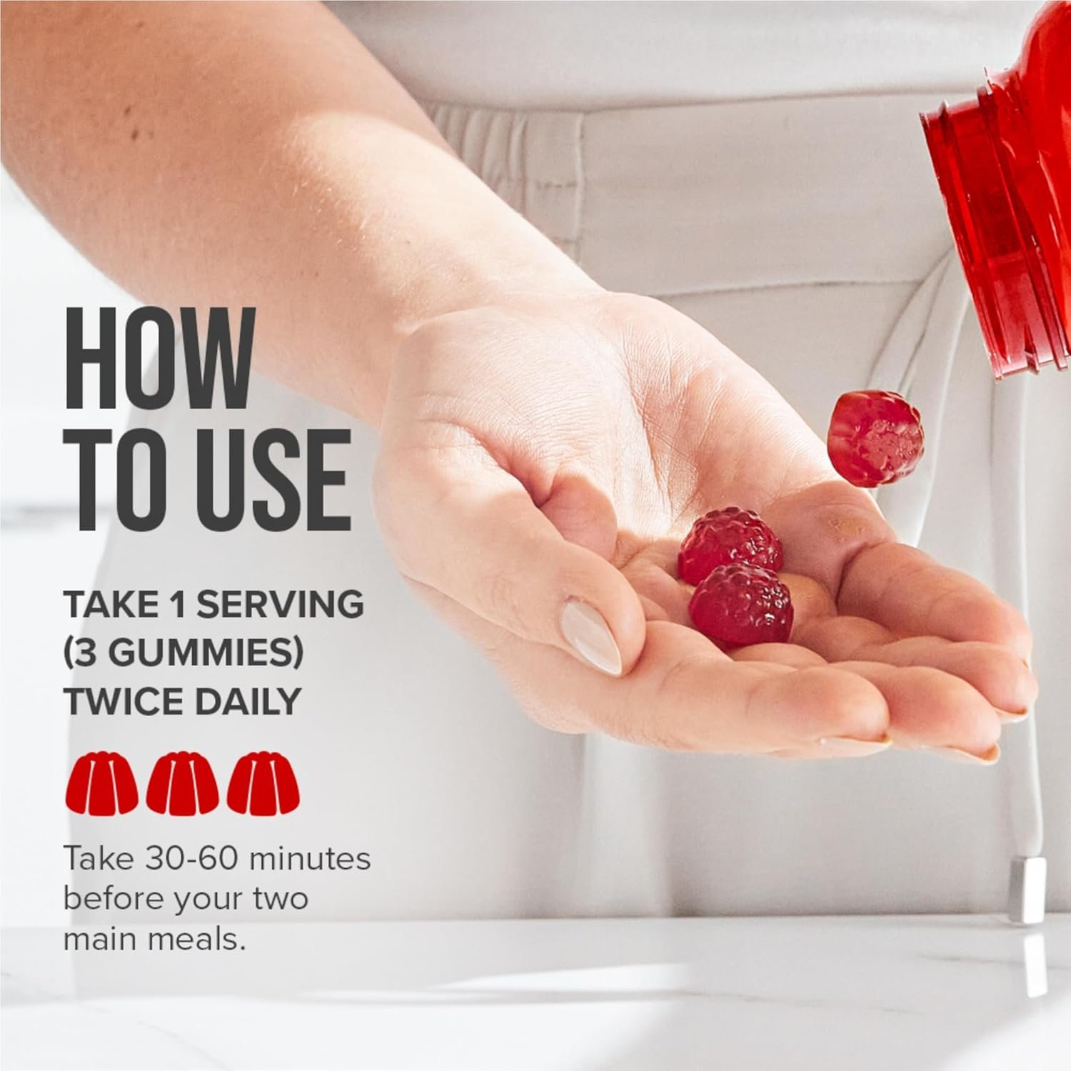 Hydroxycut Gummies - 99% Caffeine Free - Metabolize Carbs, Proteins & Fats - Includes 15 Essential Vitamins & Minerals - for Women & Men - Image 7