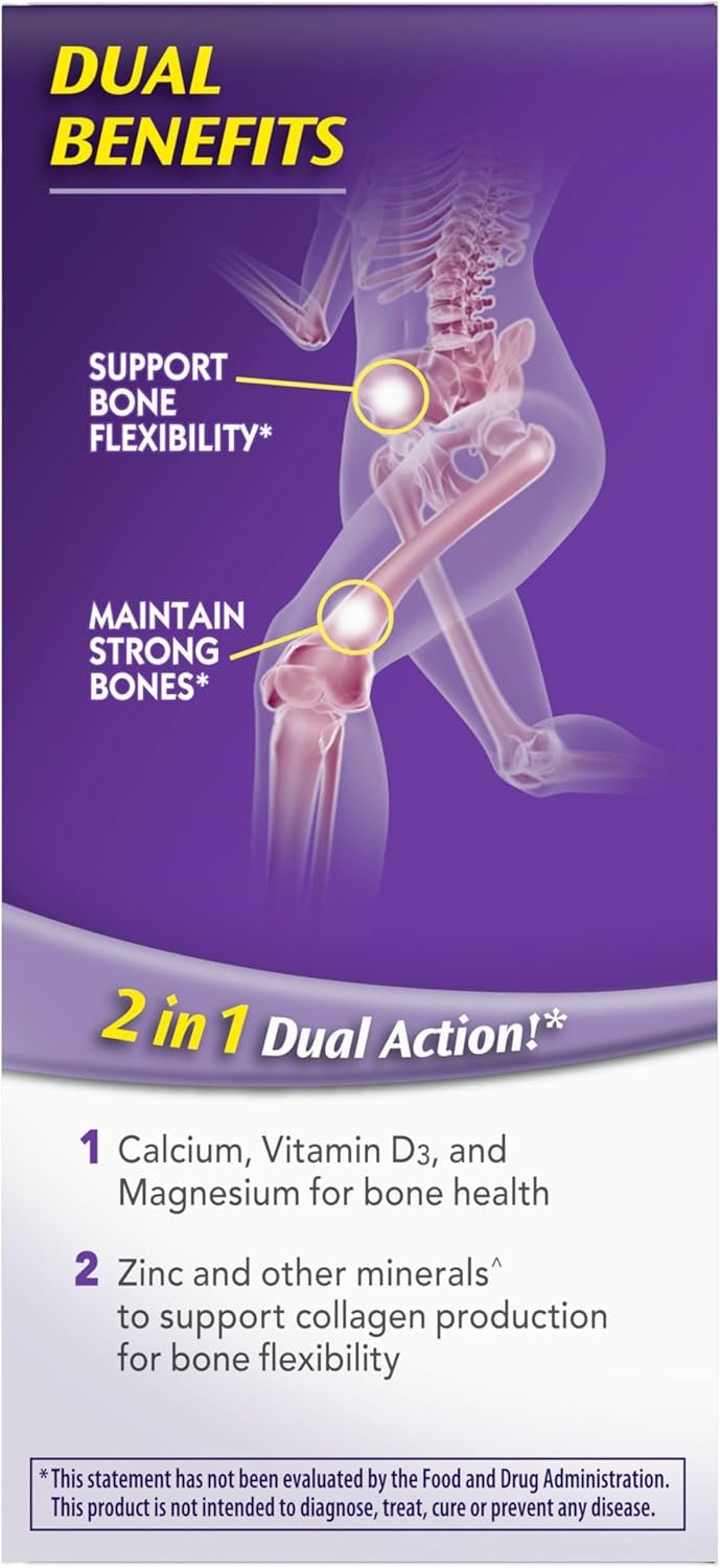 Caltrate Minis 600 Plus D3 Plus Minerals Calcium and Vitamin D Supplement Tablets, Bone Health and Mineral Supplement for Adults - 150 Count - Image 10