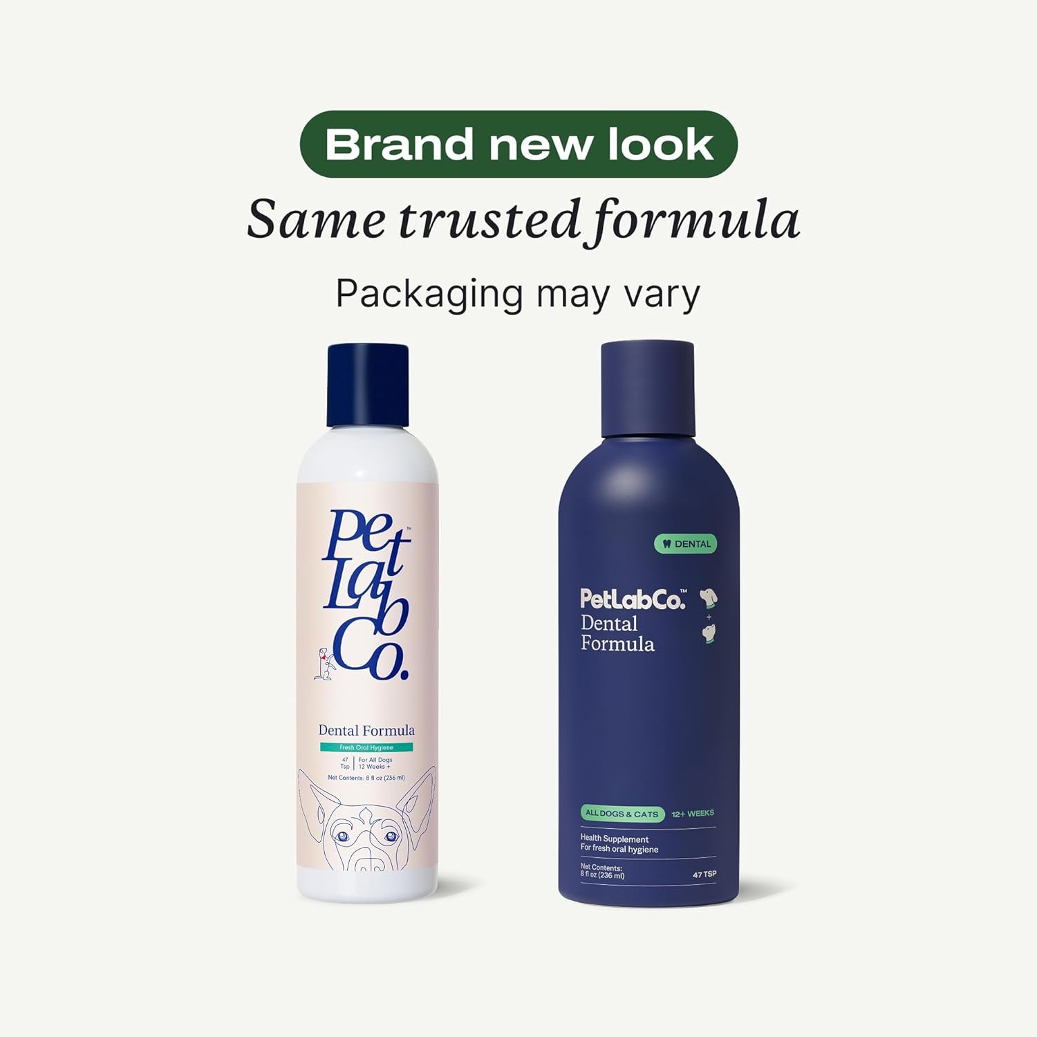 PetLab Co. Cat and Dog Dental Formula, Keep Dog Breath Fresh and Teeth Clean, Supports Gum Health - Water Additive Dental Care Targets Tartar - Packaging May Vary - Image 2