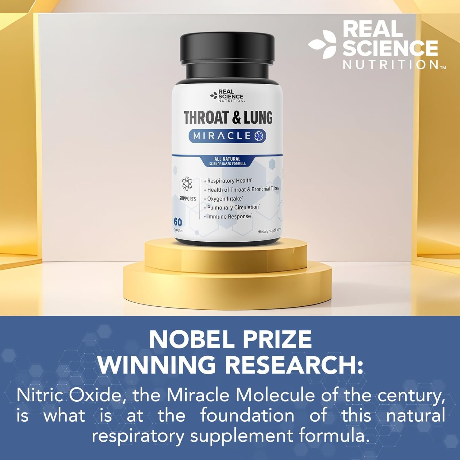 Throat & Lung Miracle for Adults - Natural Support for Low Oxygen Cough, Wheezing, Shortness of Breath, and Sore Throat Relief - Image 7