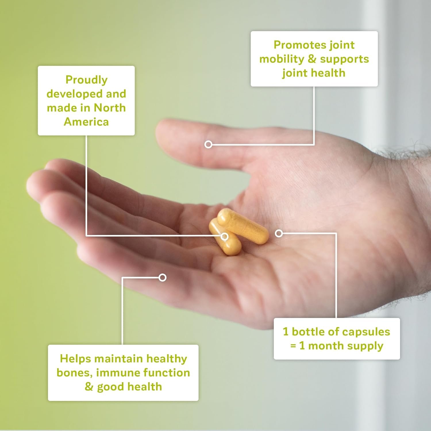 Kalaya 7X Joint Support Supplement - Designed by Medical Professionals - for Joints, Bone Health, and Muscle Support - with Turmeric, Collagen, and Vitamin C - 60 ct - Image 2