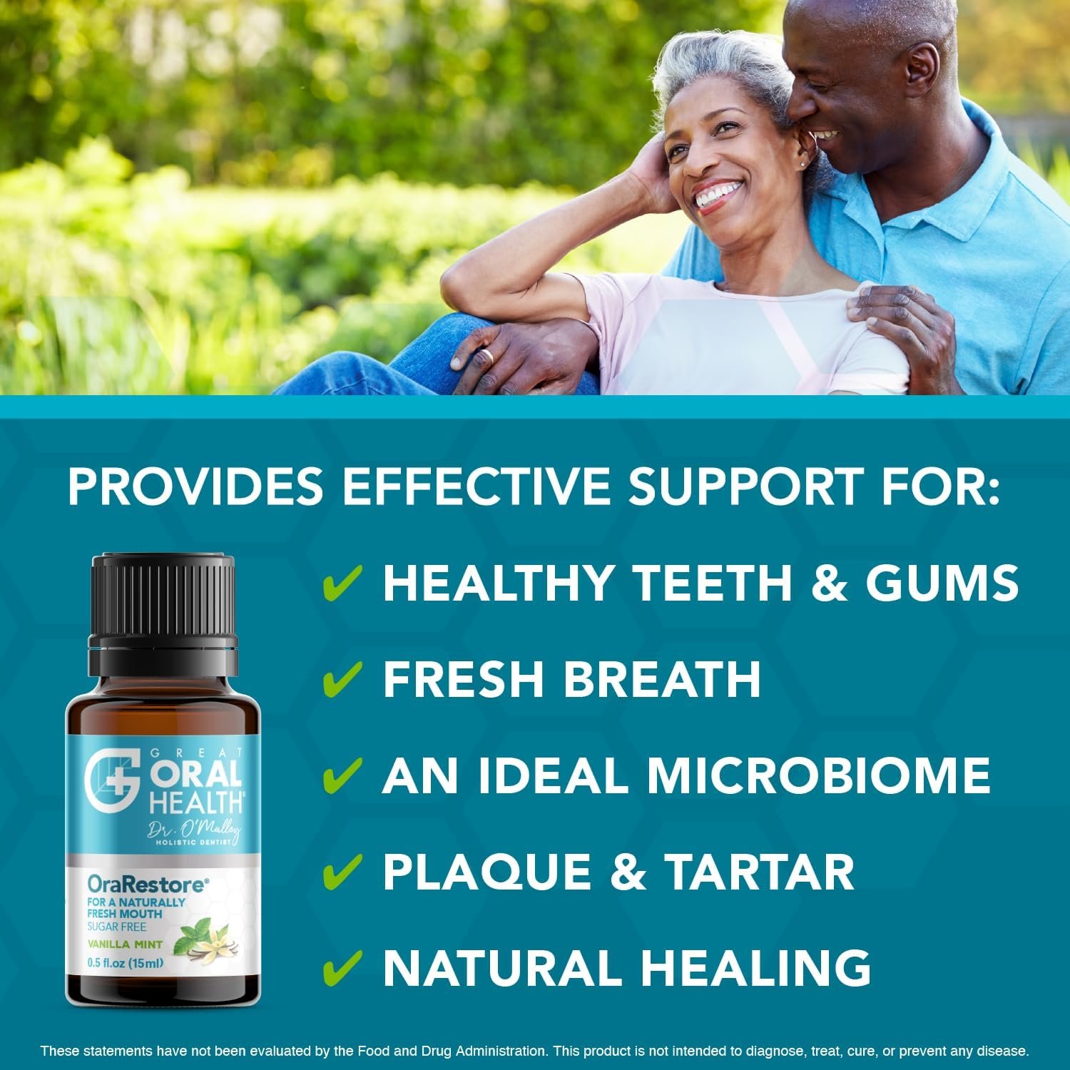 OraRestore Bad Breath Treatment for Adults Halitosis: Dentist Formulated Oral Rinse Concentrate Tooth Oil Liquid Toothpaste, Fresh Breath Mouthwash for Dry Mouth, Oral Care, Healthy Gums & Teeth 15ml - Image 3