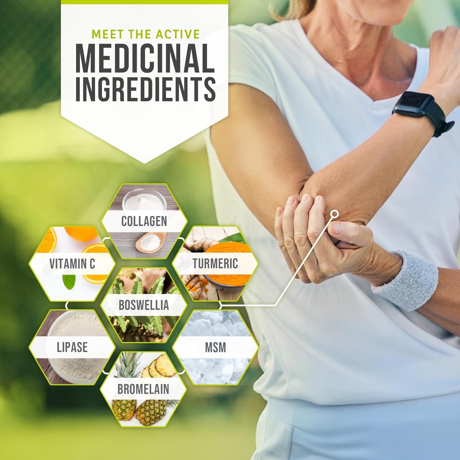 Kalaya 7X Joint Support Supplement - Designed by Medical Professionals - for Joints, Bone Health, and Muscle Support - with Turmeric, Collagen, and Vitamin C - 60 ct - Image 5