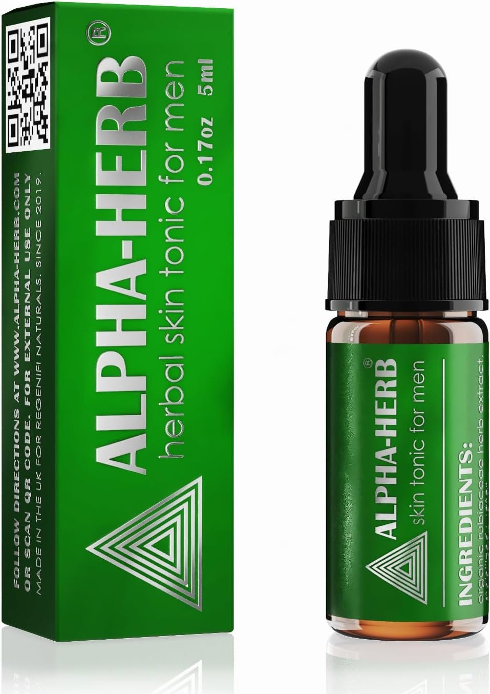 Alpha-Herb® No-Numbing Herbal Delay Spray Drops to Last Longer - Climax Control - Provides 30+ Uses per 5ml Bottle