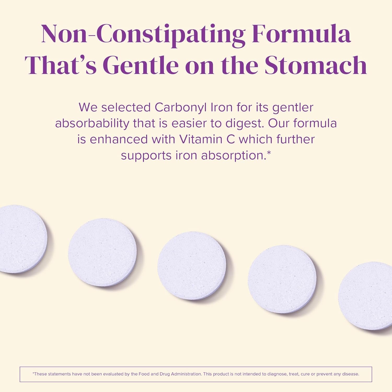 Barimelts Iron with Vitamin C, 90 Fast-Dissolving Tablets (1-Month Supply), Sugar-Free Bariatric Iron Supplement for Women, Natural Orange Flavor - Image 5