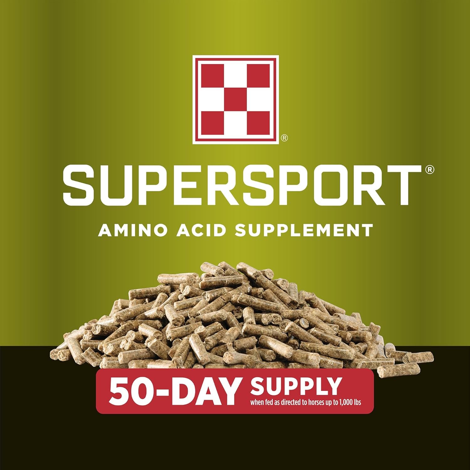 Purina Supersport Horse Supplement, Amino Acids for Muscle Recovery, 25 lbs - Image 4