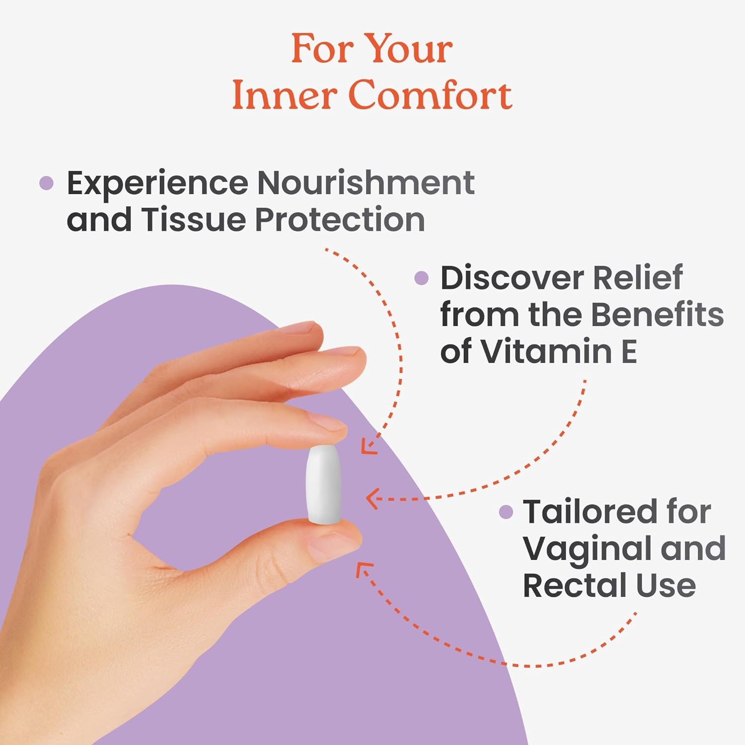 NewLife Naturals Vitamin E Suppositories 38IU - Vaginal Dryness Irritation Menopause Atrophy Relief - All Natural Estrogen Free Feminine Care - 24 Inserts - Image 5