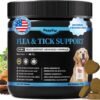 Dog Flea and Tick Support Chewable, Natu... Dog Flea and Tick Support Chewable, Natu...