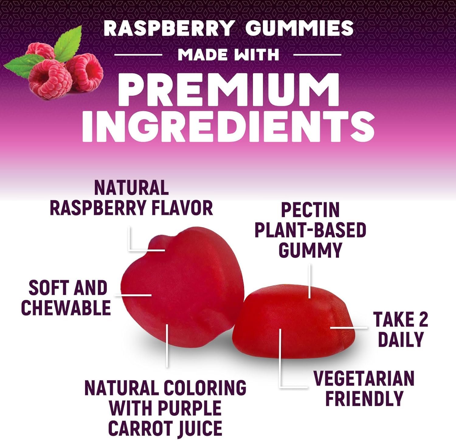 Multivitamin Gummies for Adults, Daily Gummy Vitamins & Minerals for Women & Men, Immune Support Gummy Multivitamins Supplement, Adult Multi VIT Vitamin with Vitamins A, C, D, B12, Zinc - 120 Gummies - Image 6