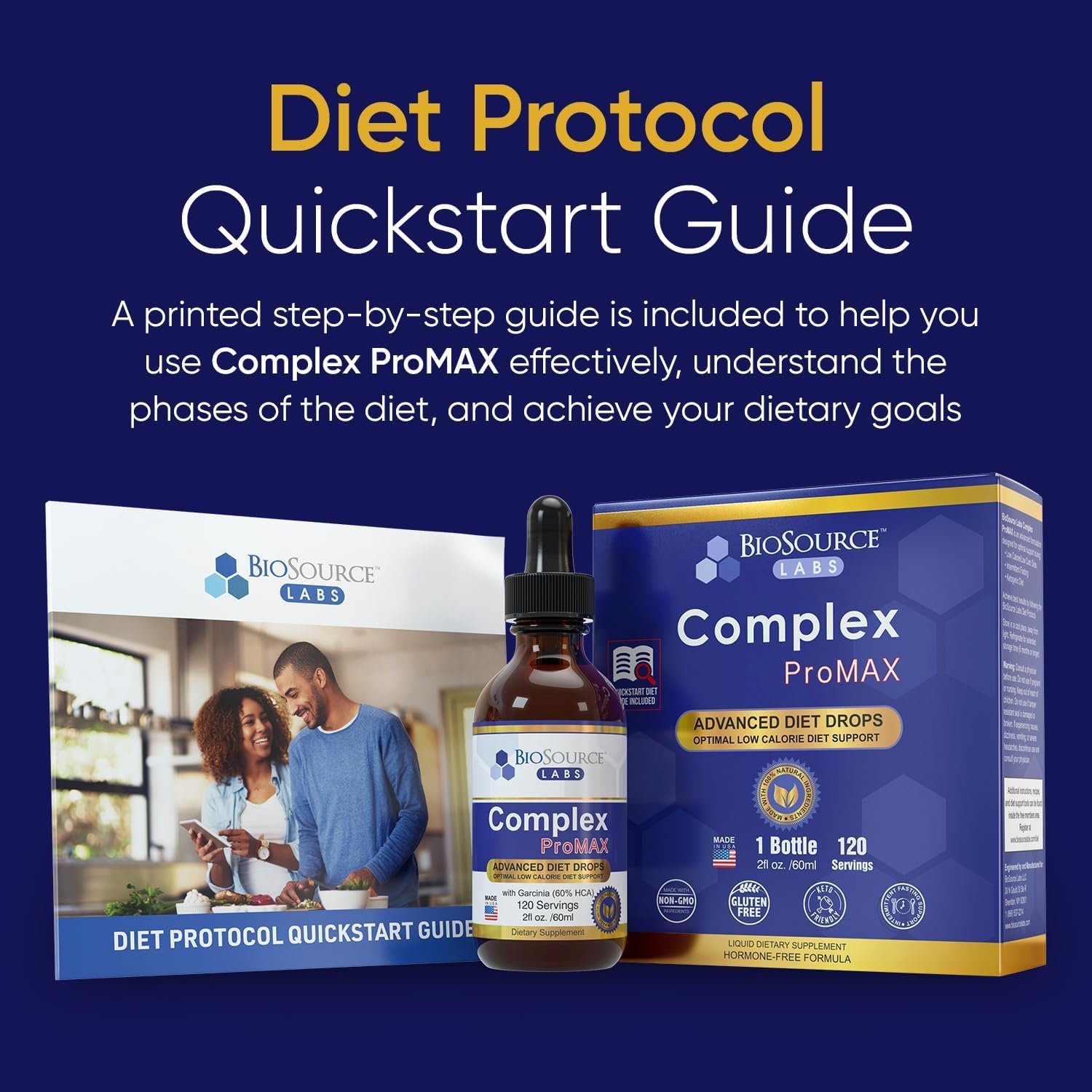 Complex ProMAX Premium Diet Drops (1 x 2 oz Bottle) - Image 3
