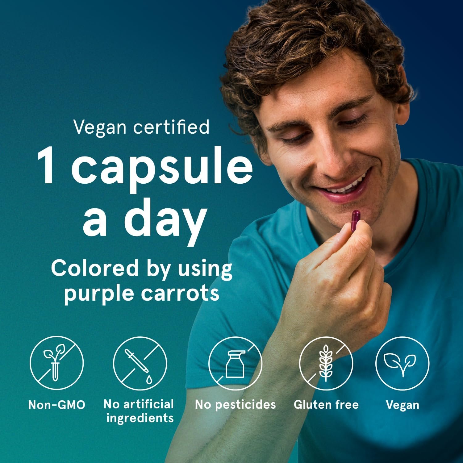 Puori Multi-Vitamin and Mineral Complex - 60 Vegan Capsules - Vegan Certified with 13 Essential Vitamin and 9 Minerals - for Overall Health, Nervous and Immune System - Dairy-Free, Vegetarian - Image 5