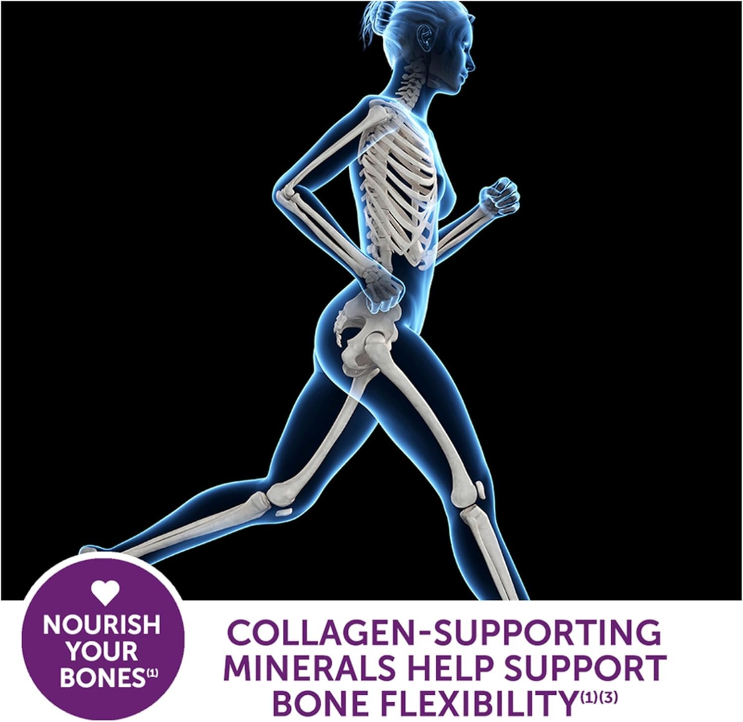 Caltrate 600 Plus D3 Plus Minerals Calcium and Vitamin D Supplement Tablets, Bone Health and Mineral Supplement for Adults - 165 Count - Image 4