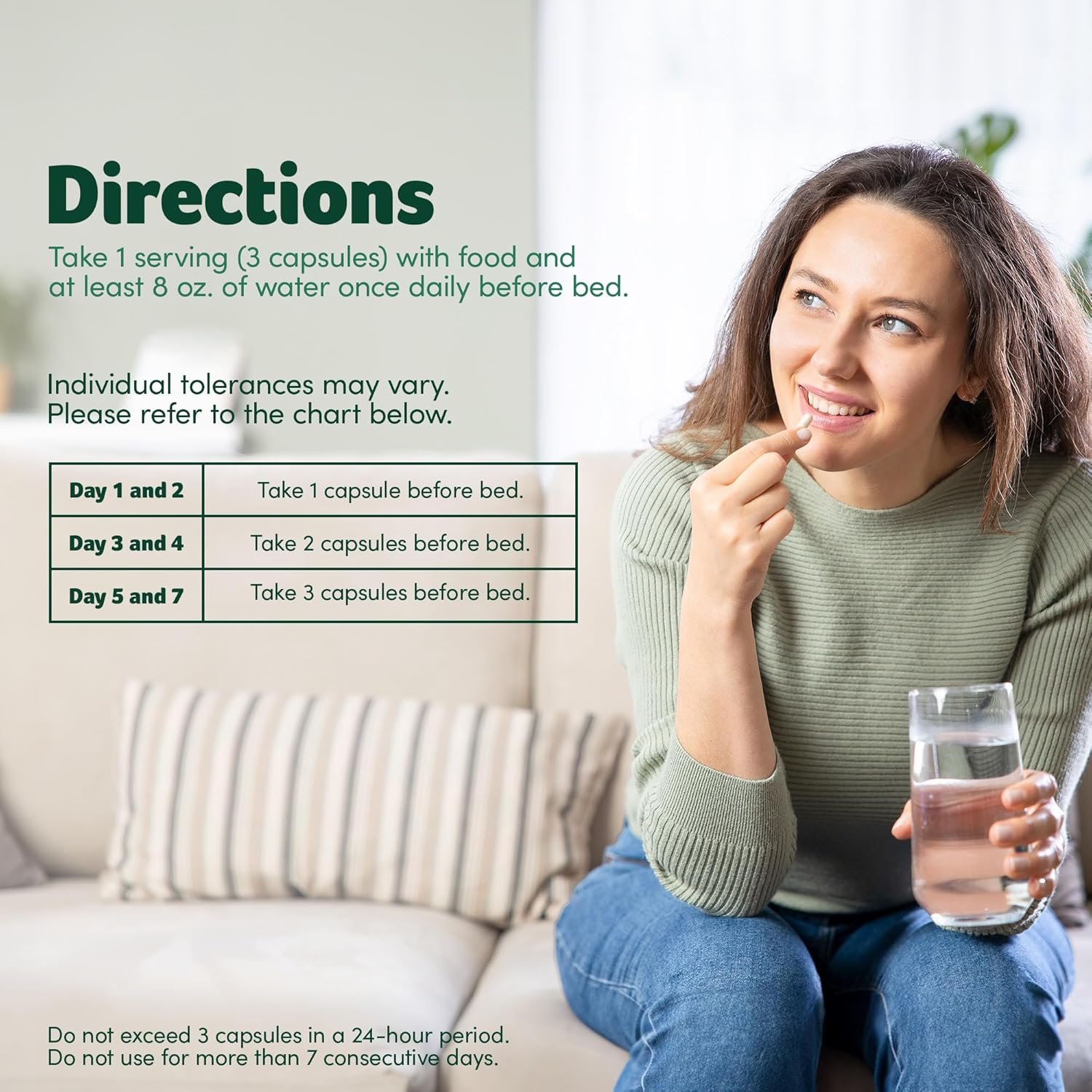 Purely Inspired 7-Day Detox Cleanse - Whole Body Cleanse & Detox Pills for Women & Men, Powered with Senna Leaf, Vitamin C, Apple Cider Vinegar, Digestive Enzymes & Probiotics - 42 Acai Berry Capsules - Image 5