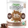 Orgain Organic Simple Vegan Protein Powd...