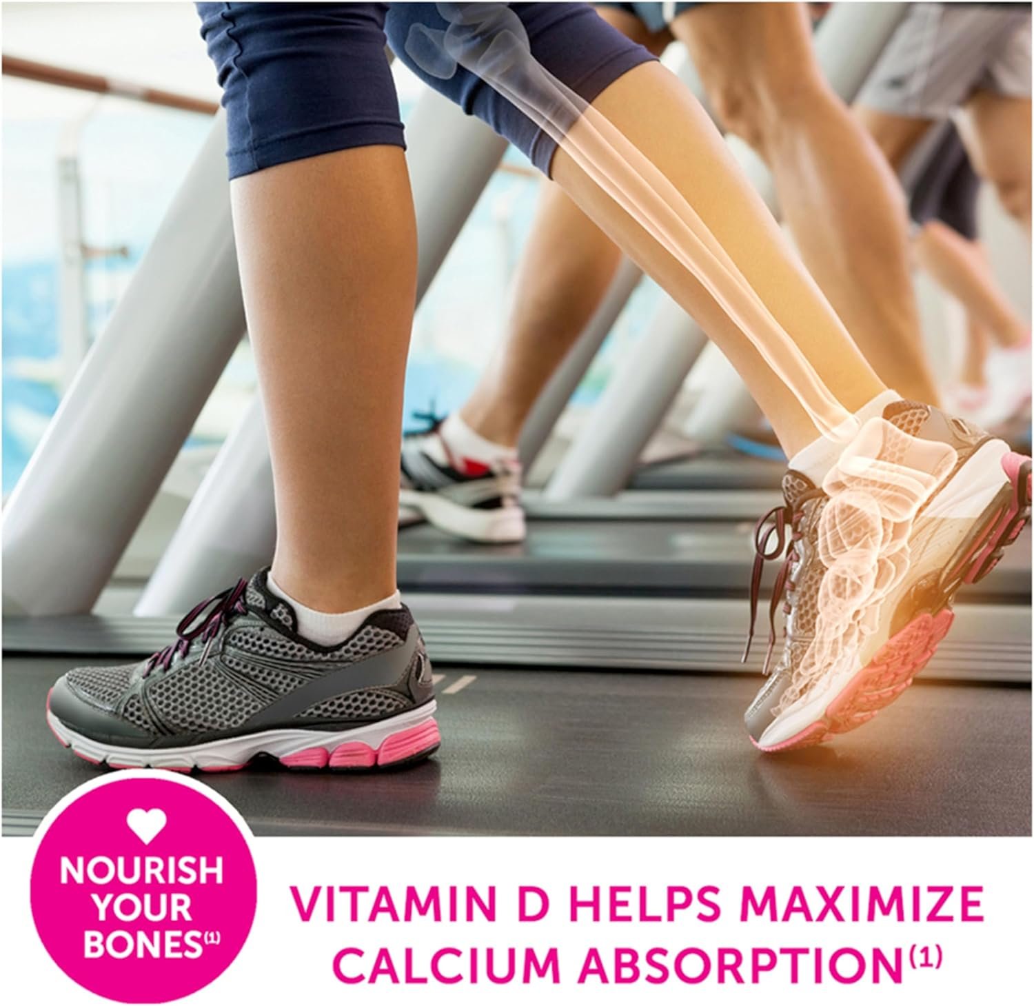 Caltrate 600 Plus D3 Calcium and Vitamin D Supplement Tablets, Bone Health Supplements for Adults - 200 Count - Image 4