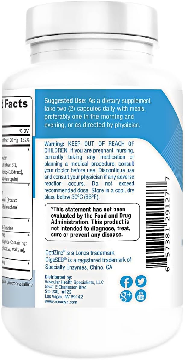 Rosacea Skin Care Supplement for Redness of Face, Eye and Nose | Targets The Root Cause of Symptoms - Image 6