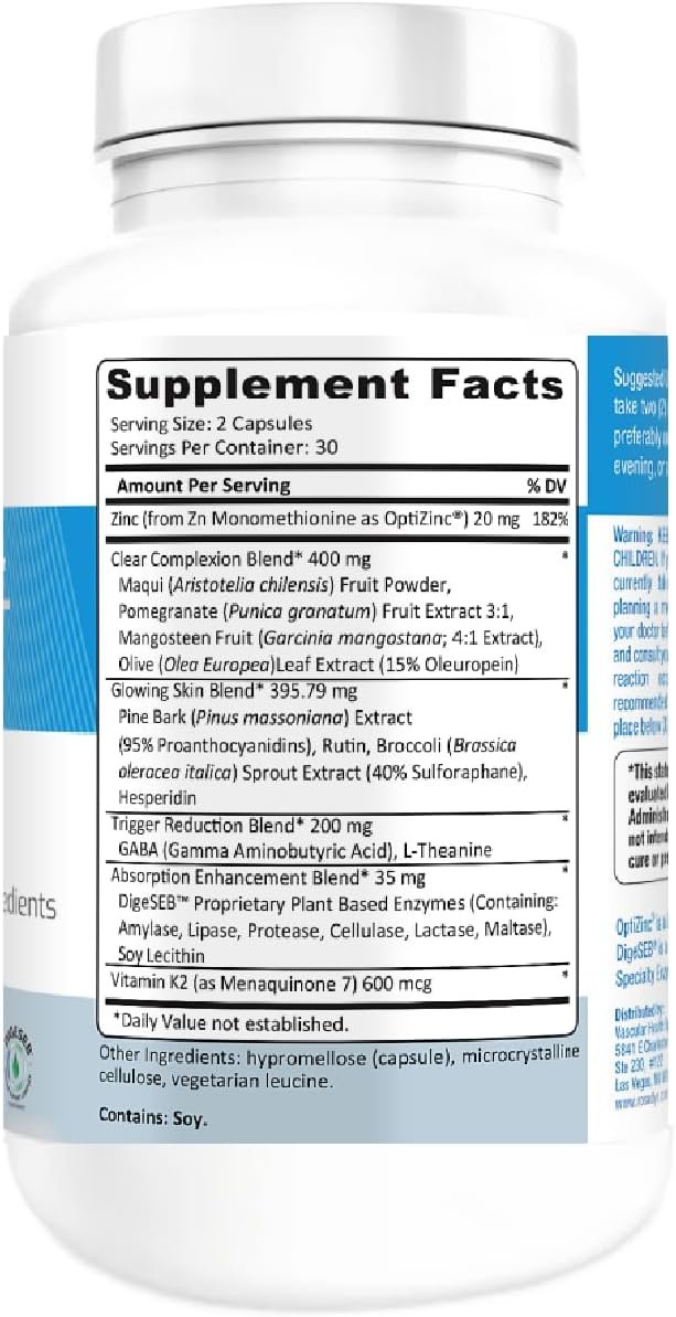 Rosacea Skin Care Supplement for Redness of Face, Eye and Nose | Targets The Root Cause of Symptoms - Image 5