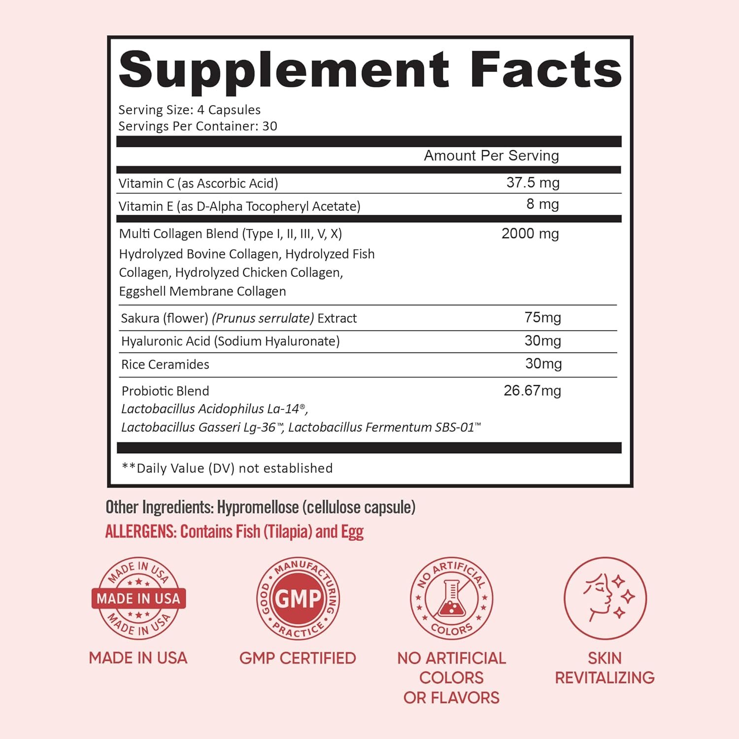 BB Company Radiancy | Vaginal Probiotics for Vaginal Dryness, pH Balance | Fights Itch, Odor | Anti-Aging | Hyaluronic Acid, Probiotics, Vitamin C, Multi Collagen | 120 Ct - Image 5