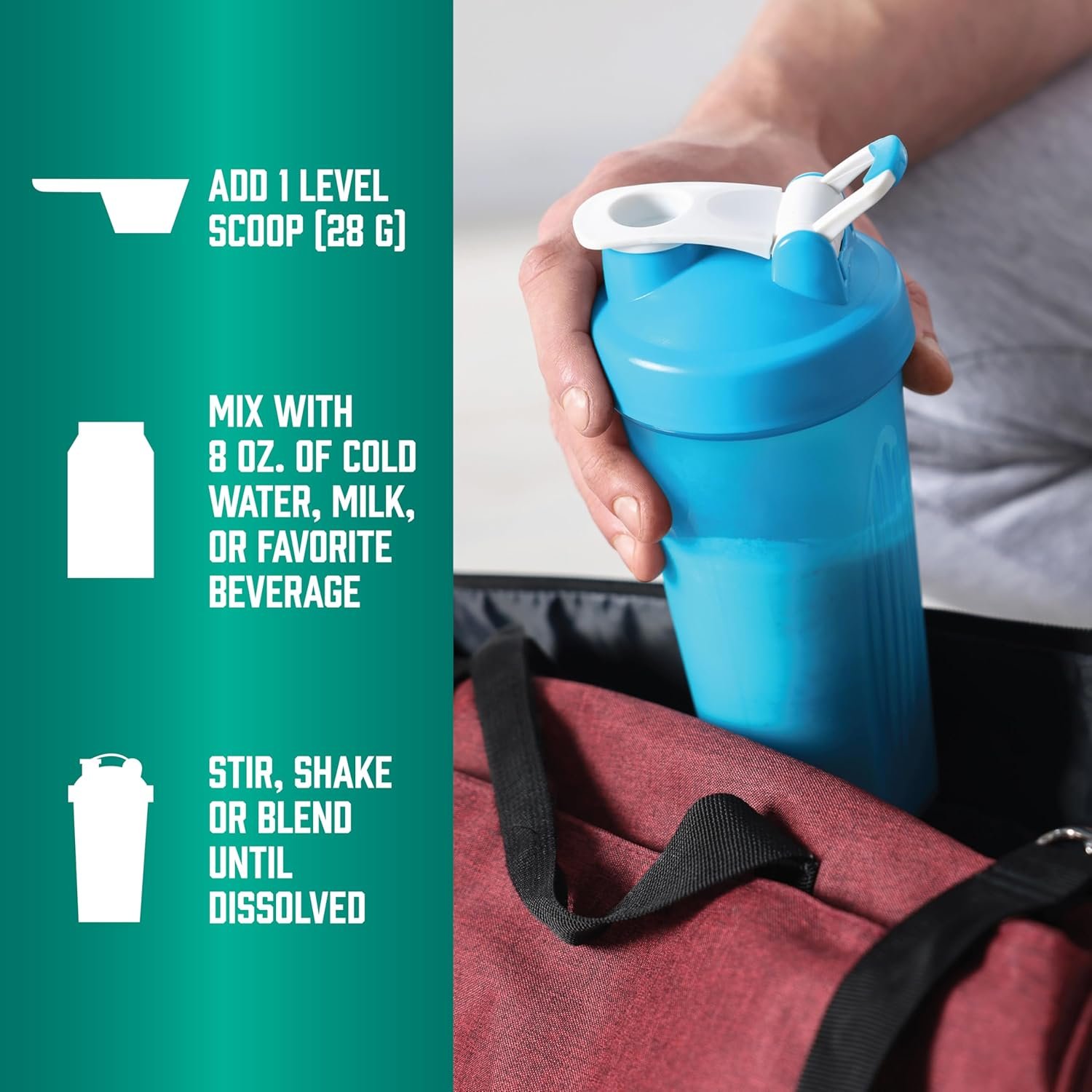 NOW Foods Sports Nutrition, Whey Protein Isolate, 25 g With BCAAs, Unflavored Powder, 1.2-Pound - Image 4