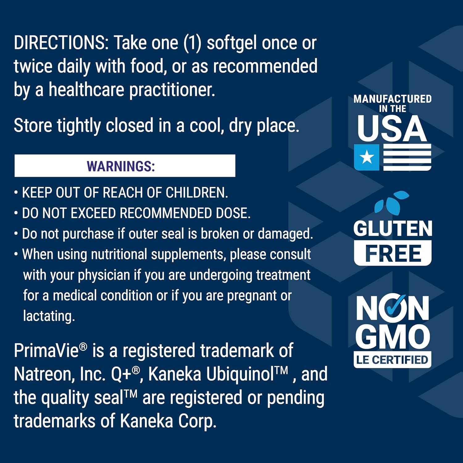 Life Extension Super Ubiquinol CoQ10 with Enhanced Mitochondrial Support, Heart Health Supplement, Maximum Absorption, 50 mg, Non-GMO, Gluten-Free, 30 softgels - Image 6