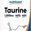 Nutricost Taurine 1000mg, 400 Capsules